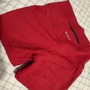 Echt Crimson Active Wear Shorts